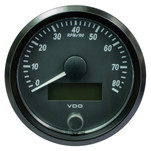 VDO SingleViu 80mm (3-1\/8") Tachometer - 8000 RPM