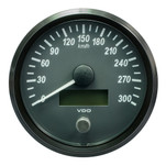 VDO SingleViu 100mm (4") Speedometer - 300 KM\/H
