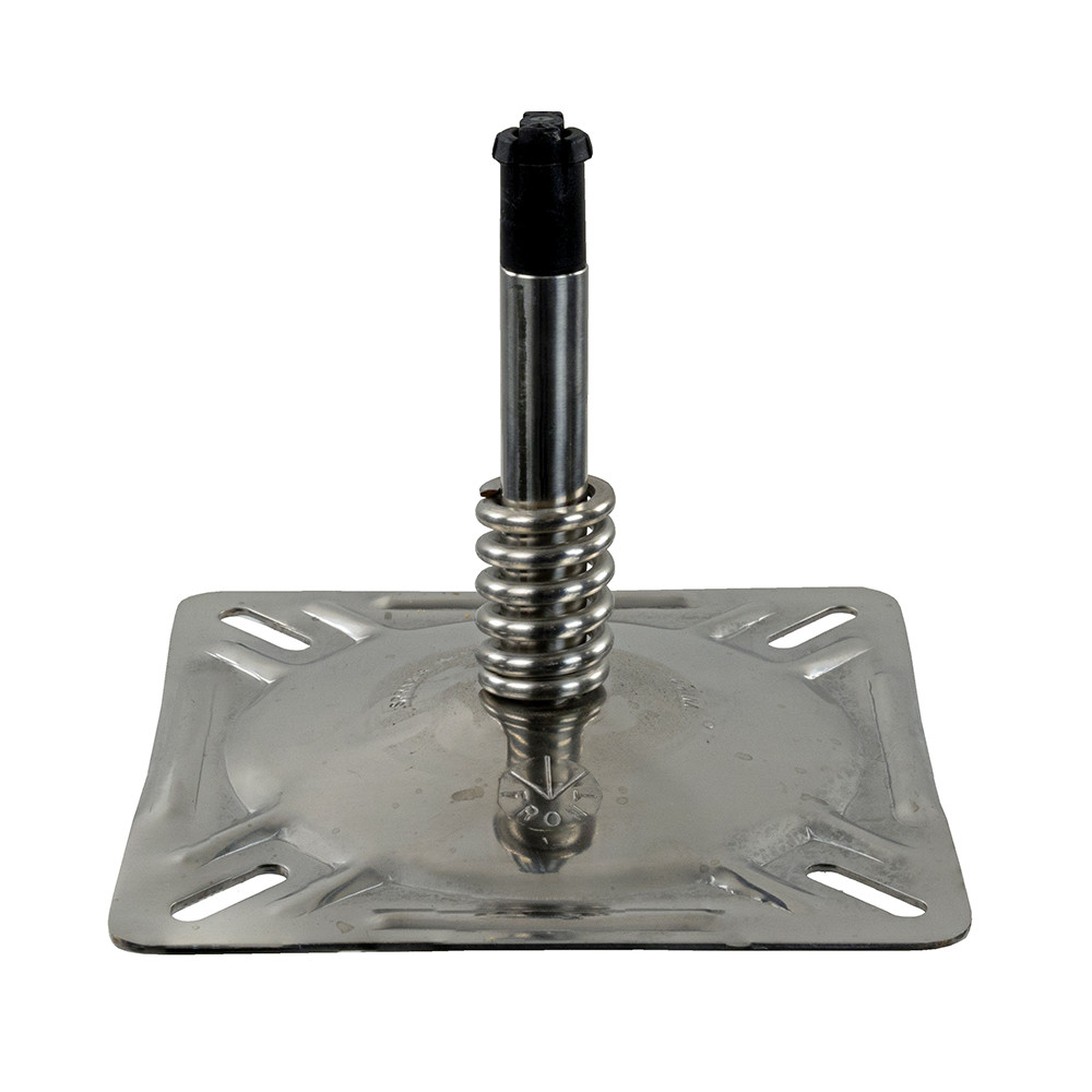 Springfield KingPin 7" x 7" Seat Mount w/Spring Polished