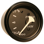 VDO Cockpit Marine Trim Gauge - F\/ Mercury\/Volvo\/Yamaha 2001+ Engines - Black Dial\/Bezel