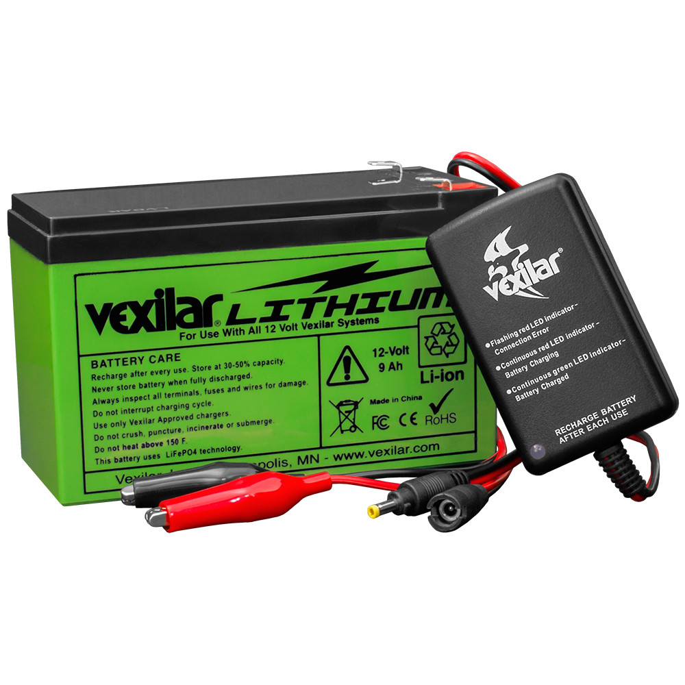 Vexilar 12V Lithium Ion Battery Charger