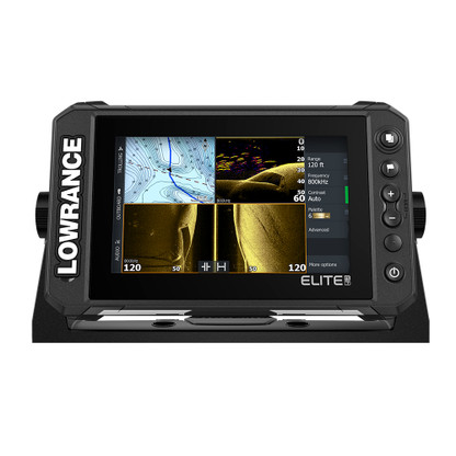 Lowrance Elite FS 7 Chartplotter\/Fishfinder w\/Active Imaging 3-in-1 Transom Mount Transducer