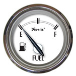 Faria Newport SS 2" Fuel Level Gauge - E-1\/2-F