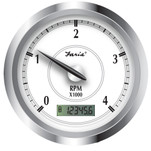 Faria Newport SS 4" Tachometer w\/Hourmeter f\/Diesel w\/Magnetic Pick-Up - 4000 RPM