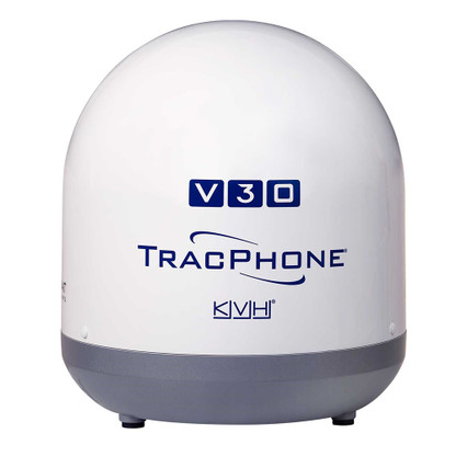 KVH Ultra-Compact TracPhone V30 w\/DC-BDU