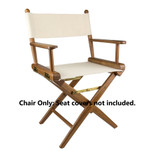 Whitecap Directors Chair w\/o Seat Covers - Teak