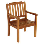 Whitecap Garden Chair w\/Arms - Teak