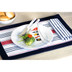 Marine Business Melamine Non-Slip, Flat, Round Dinner Plate - REGATA - 10" Set of 6