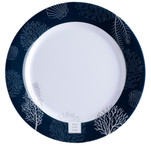 Marine Business Melamine Flat, Round Dinner Plate - LIVING - 10" Set of 6