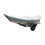 Carver Poly-Flex II Styled-to-Fit Boat Cover f\/16 Drift Boats - Grey