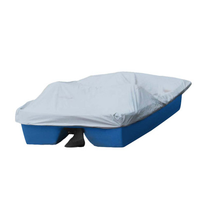 Carver Poly-Flex II Styled-to-Fit Boat Cover f\/72" 3-Seater Paddle Boats - Grey