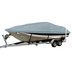 Carver Sun-DURA Styled-to-Fit Boat Cover f\/22.5 Sterndrive Deck Boats w\/Low Rails - Grey