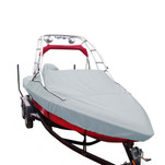 Carver Sun-DURA Specialty Boat Cover f\/19.5 V-Hull Runabouts w\/Tower - Grey