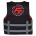 Full Throttle Youth Rapid-Dry Life Jacket - Red\/Black
