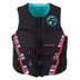 Full Throttle Womens Rapid-Dry Flex-Back Life Jacket - Womens XS - Pink\/Black