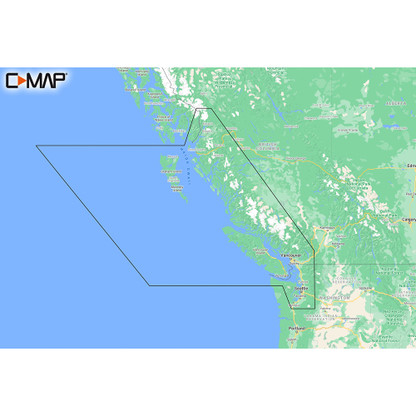 C-MAP M-NA-Y207-MS Columbia  Puget Sound REVEAL Coastal Chart