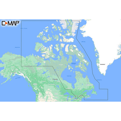 C-MAP M-NA-Y209-MS Canada North  East REVEAL Coastal Chart