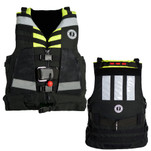 Mustang Swift Water Rescue Vest - Fluorescent Yellow Green Black - Universal