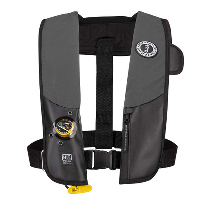 Mustang HIT Hydrostatic Inflatable Automatic PFD - Red\/Black