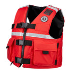 Mustang SAR Vest w\/SOLAS Reflective Tape - Red - Small