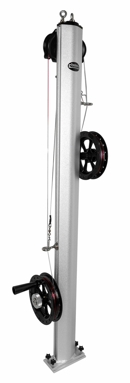Traxstech dual Reel Adjustable Planer Mast with Lexan Reels (DPM-200) -  Walleye Tackle Store