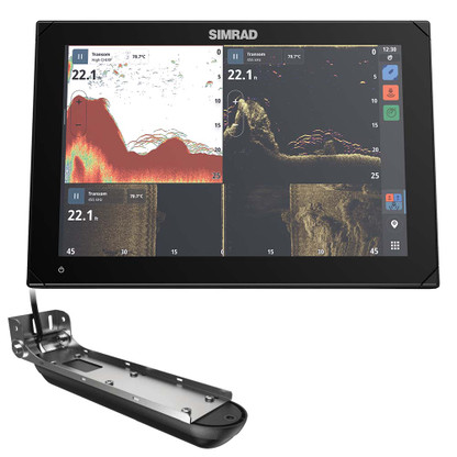 Simrad NSX 3012 12" Combo Chartplotter  Fishfinder w\/Active Imaging 3-in-1 Transducer