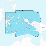 Garmin Navionics+ NSAE024R - Central West Papua  East Sulawesi - Marine Chart