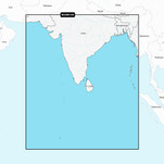 Garmin Navionics+ NSAW015R - Indian Subcontinent - Marine Chart