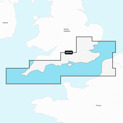 Garmin Navionics+ NSEU074R - England, South Coast - Marine Chart