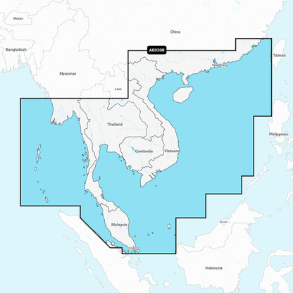 Garmin Navionics Vision+ NVAE020R - South China  Andaman Seas - Marine Chart