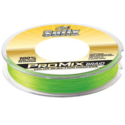 Sufix ProMix Braid - 65lb - Neon Lime - 300 yds