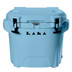 LAKA Coolers 30 Qt Cooler w\/Telescoping Handle  Wheels - Blue