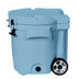 LAKA Coolers 30 Qt Cooler w\/Telescoping Handle  Wheels - Blue