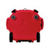LAKA Coolers 30 Qt Cooler w\/Telescoping Handle  Wheels - Red