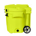 LAKA Coolers 30 Qt Cooler w\/Telescoping Handle  Wheels - Yellow