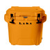 LAKA Coolers 30 Qt Cooler w\/Telescoping Handle  Wheels - Orange