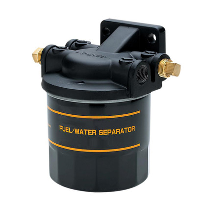 Attwood Universal Fuel\/Water Separator Kit w\/Bracket