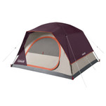 Coleman Skydome 4-Person Camping Tent - Blackberry