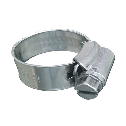 Trident Marine 316 SS Non-Perforated Worm Gear Hose Clamp - 3\/8" Band Range - (5\/16"  9\/16") Clamping Range - 10-Pack - SAE Size 3