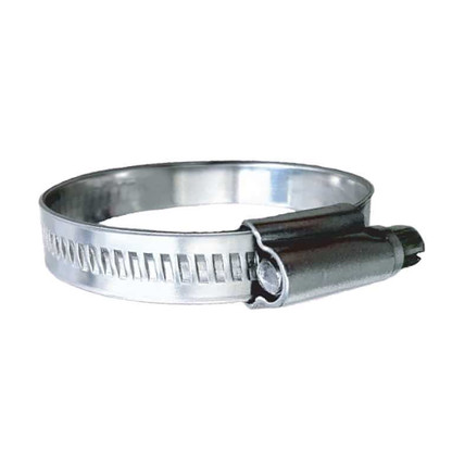 Trident Marine 316 SS Non-Perforated Worm Gear Hose Clamp - 15\/32" Band Range - (1-1\/4" 1-3\/4") Clamping Range - 10-Pack - SAE Size 20
