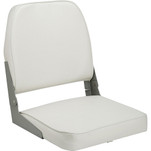 Attwood Swivl-Eze Low Back Padded Flip Seat - White