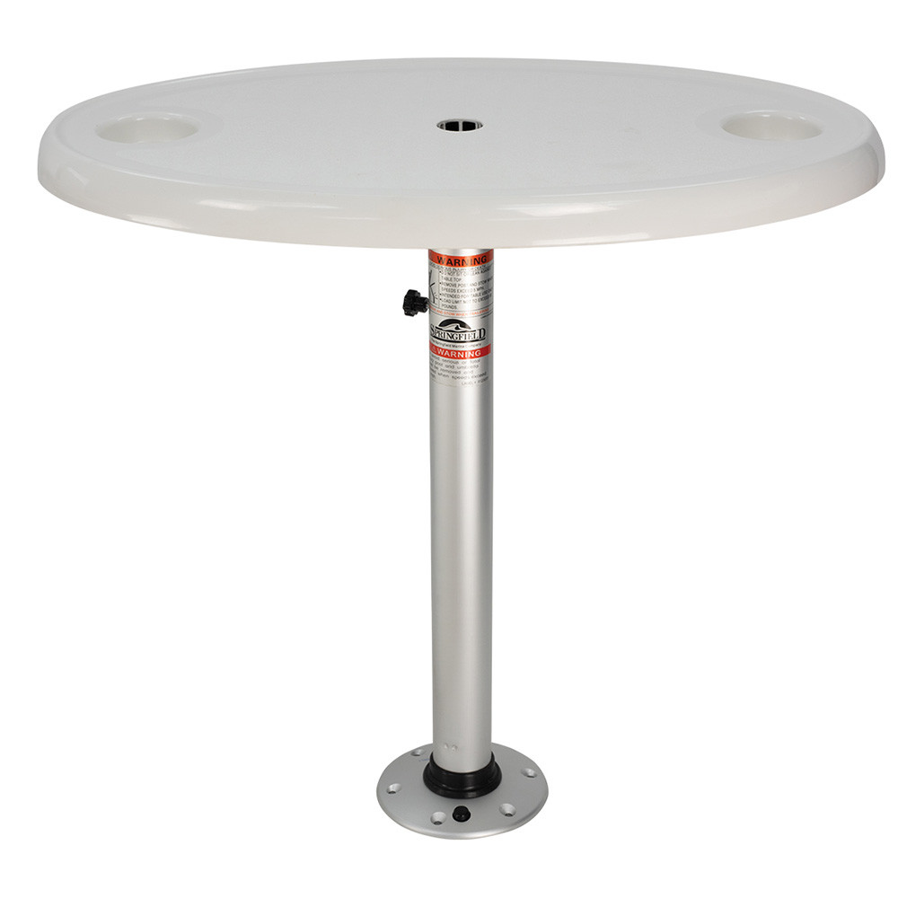 Springfield Marine Oval Table Top – Leichte Tischplatte, 45,7 X 76,2 Cm
