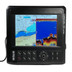 SI-TEX 10" Chartplotter System w\/Internal GPS  C-MAP 4D Card