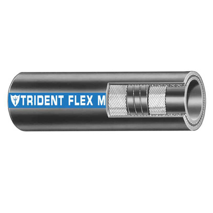 Trident Marine 1-1\/2" Flex Marine Wet Exhaust  Water Hose - Black - Sold by the Foot