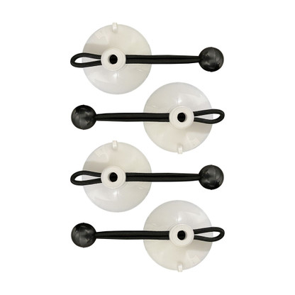 Carver Suction Cup Tie Downs - 4-Pack