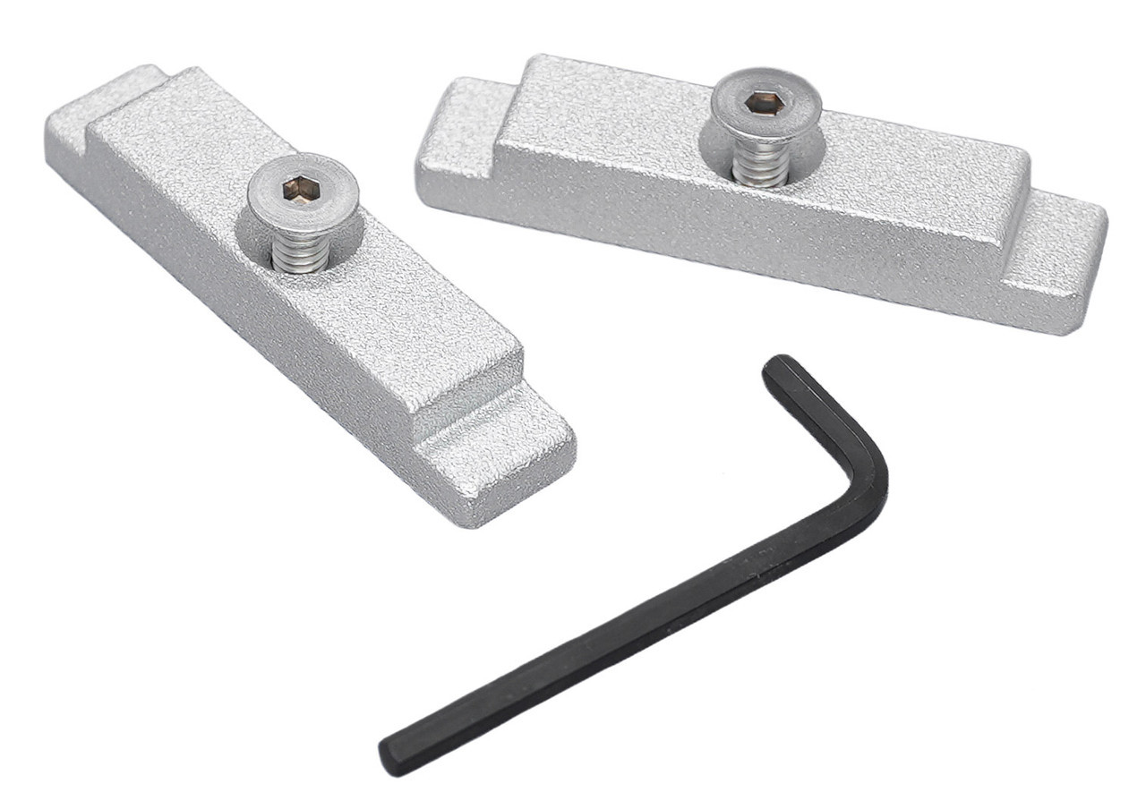 Traxstech Aluminum Mounting Track Endcaps (Sold as a Pair) - Walleye Tackle  Store