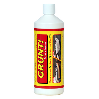 GRUNT! 32oz Boat Cleaner - Removes Waterline  Rust Stains