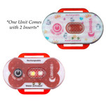 Lunasea Child\/Pet Safety Water Activated Strobe Light - Red Case, Blue Attention Light