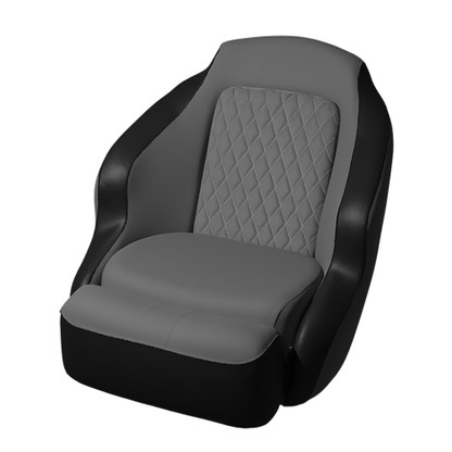 TACO Anclote Diamond Bucket Seat - Grey\/Black
