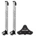 Minn Kota Raptor Bundle Pair - 10' Silver Shallow Water Anchors w\/Active Anchoring  Footswitch Included